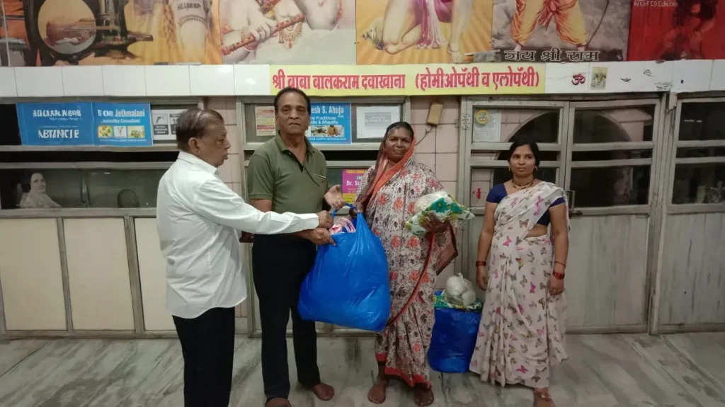 Old Clothes Drive in Ulhasnagar